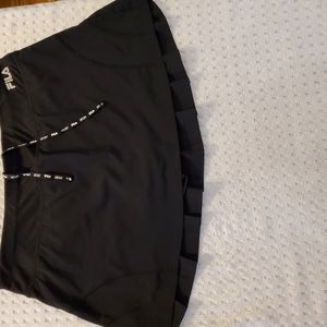 Black Fila Skort